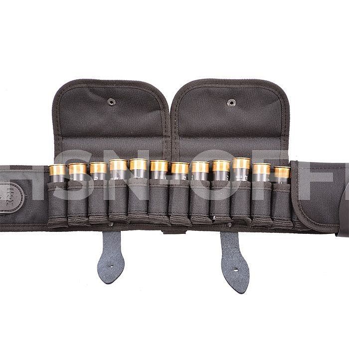 Патронташ К-12 24 патрона, закрытый (черный) 257